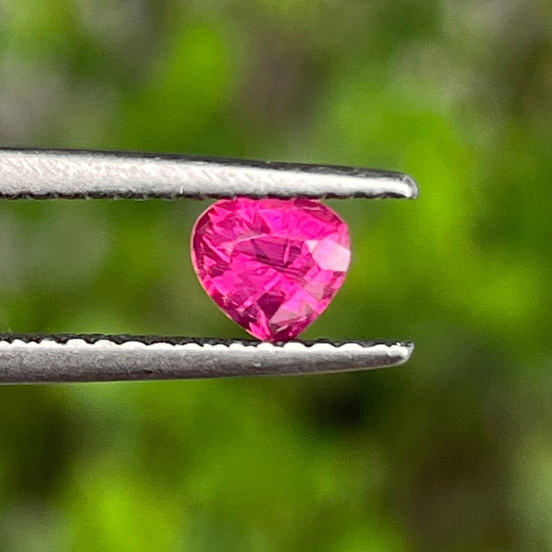 100% Natural Unheated Ruby Sapphire 0.51 Cts Pear