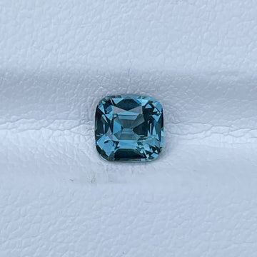 Natural Greyish Blue Spinel 1.05cts Sri Lanka Cushion Cut Gemstone For Jewelry
