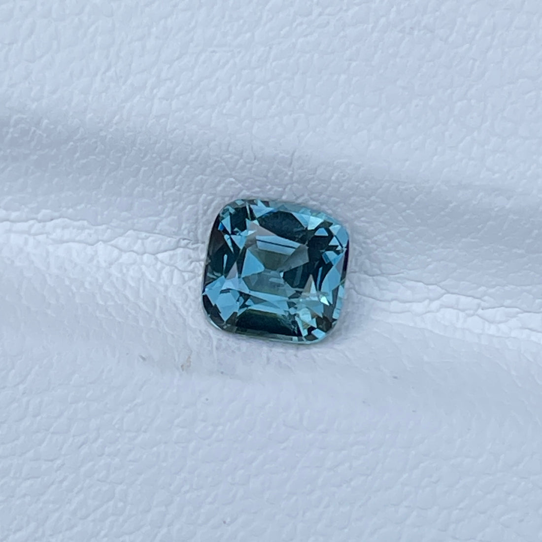 Natural Greyish Blue Spinel 1.05cts Sri Lanka Cushion Cut Gemstone For Jewelry