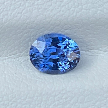 Natural Blue Sapphire 1.05 Cts Oval Cut Loose Gemstone