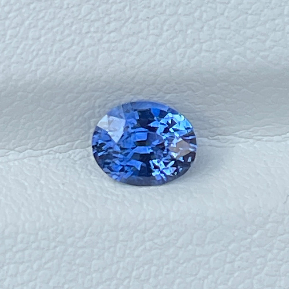 Natural Blue Sapphire 1.05 Cts Oval Cut Loose Gemstone