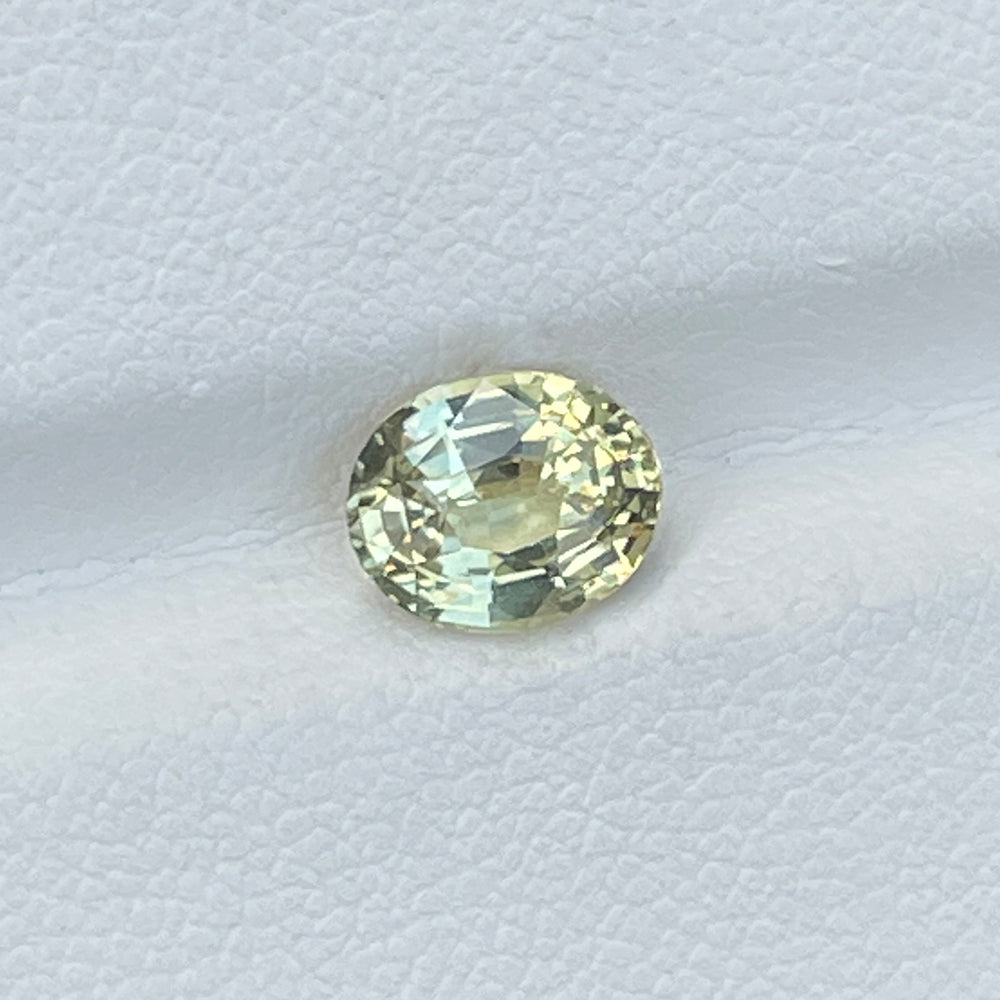 Natural Unheated Yellow Chrysoberyl 1.75 Cts Oval Cut Loose Gemstone