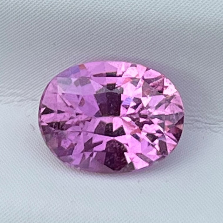 Natural Pink Sapphire 1.28 Cts Oval Cut Loose Gemstone