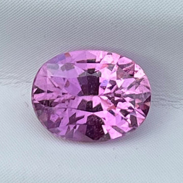 Natural Pink Sapphire 1.28 Cts Oval Cut Loose Gemstone
