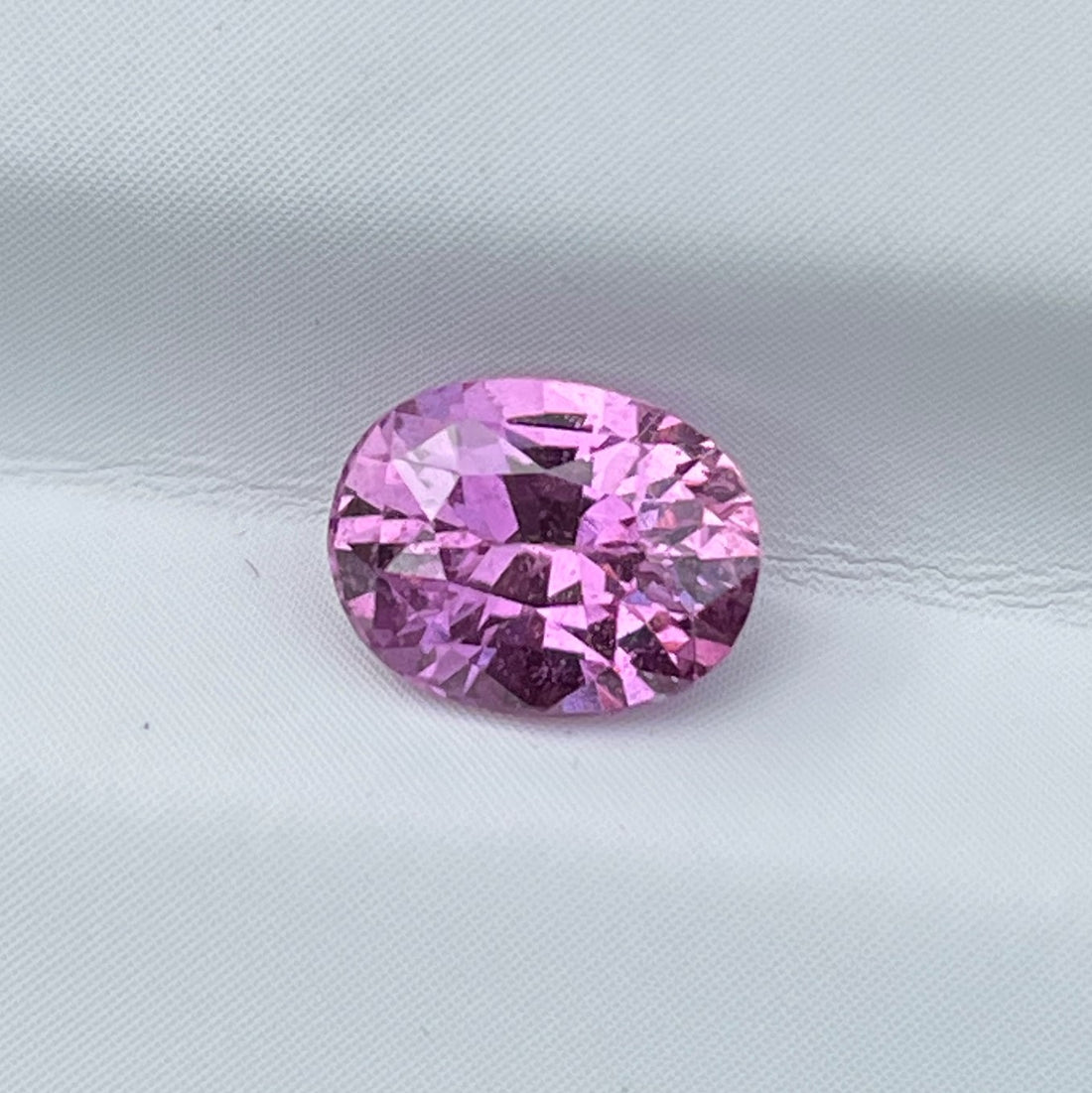 Natural Pink Sapphire 1.28 Cts Oval Cut Loose Gemstone