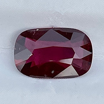 Not Enhanced Natural Ruby 1.23 Cts Cushion
