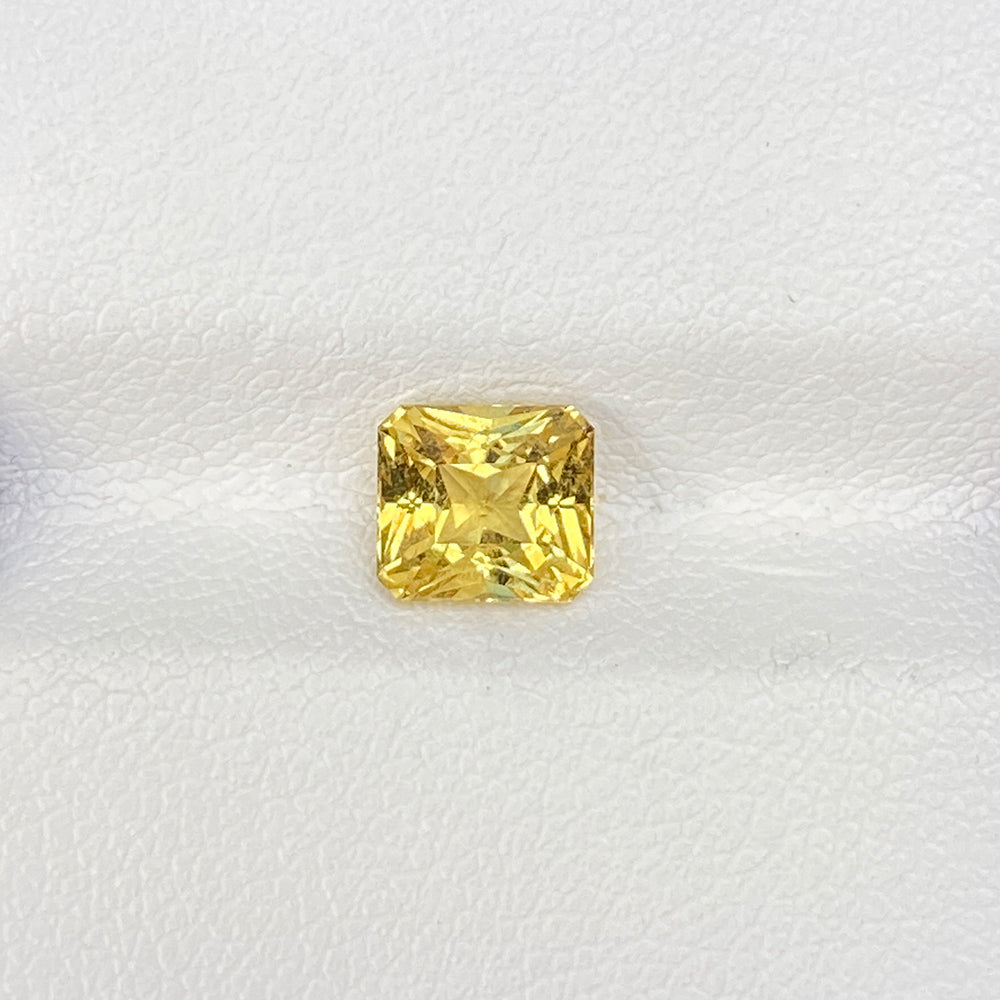 Natural Yellow Chrysoberyl 1.52 Cts Octagon Sri Lanka Cut Loose Gemstone